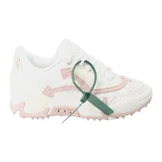 Off-white Off White Dames/Dames Odsy 2000 Leren Trainers (Roze/Wit)