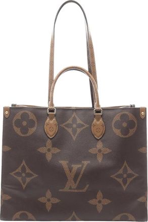 Louis Vuitton 2019 Giant OnDego GM tas met monogram - Bruin