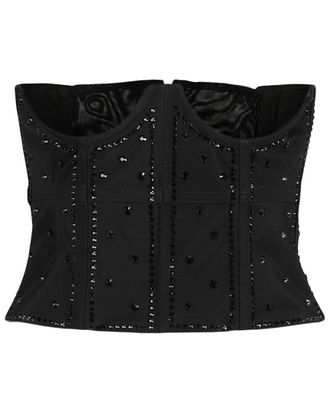 Gucci Sequin Embroidered Corset Top