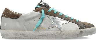 Golden Goose Grey Super-Star Sneakers