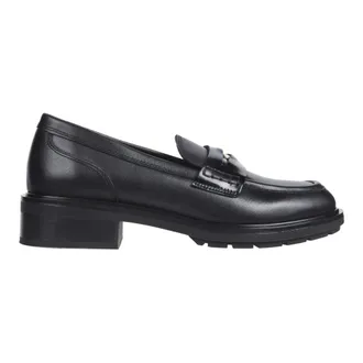 Tommy Hilfiger Dames, Schoenen, Zwart, Maat: 41 EU Leer