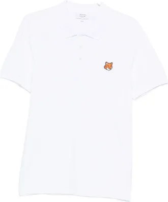 Maison Kitsuné Fox Head Cotton Polo Shirt