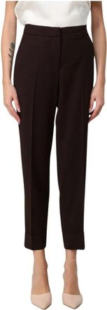 PT01 Bruine Casual Broek - Dames - Vrijetijds broeken - Bruin - L - Broeken