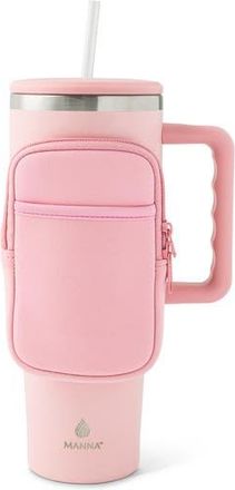 Core Home Agenda Stainless Steel Tumbler with Bottle Bag in Pink at Nordstrom Rack