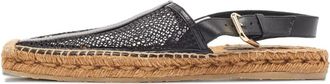 Jimmy Choo London Espadrilles con cinturino posteriore - Nero