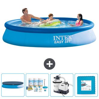 Intex Piscina Easy Set Redonda - 366x76 Cm - 7-piezas Scb60