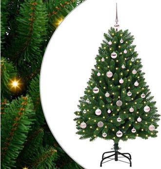 vidaXL Árbol de Navidad artificial Verde 120 cm PVC y Metal vidaXL