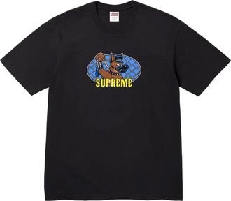 SUPREME SS26 Leash T-Shirt Black SUP-SS26-359-BLK