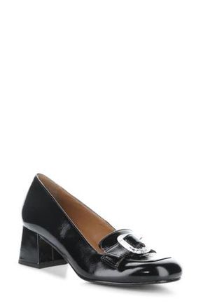 FLY London Sufi Block Heel Pump in 004 Black Nappalak at Nordstrom Rack, Size 10-10.5Us / 41Eu