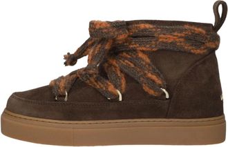 INUIKII Suede Knot - Dames - Winterlaarzen - Bruin - 41 EU - Wol - Schoenen