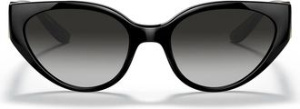 Dolce & Gabbana Sunglasses Dg6146 501/8 G Gold/Dark Gray Women