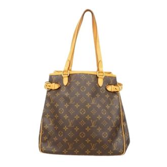 Louis Vuitton Pre-owned Tote Bags, female, Brown, Size: ONE SIZE Pre-owned Batignolles Vertical Tote Bag