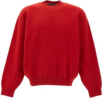 Jacquemus Red La Maille Pelota Wool Cashmere Sweater
