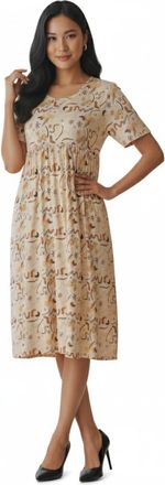 Generic Womens Casual Dress | Comfortable Everyday Wear for All Occasions | 100% Cotton & Versatile Fashion for Women Blue (UK, Alpha, XXL, Regular, Regular, 