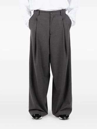 Société Anonyme pleated pants - Grey