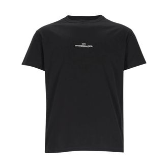 Maison Margiela Heren, Tops, Zwart, Maat: M Katoen