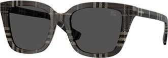 Burberry BE4487 419987 Womens Sunglasses Grey Size 52