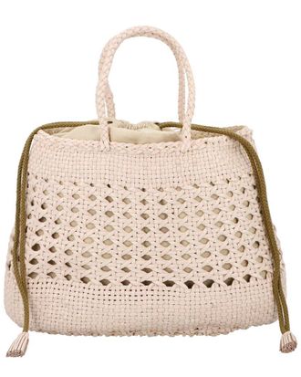 Dragon Diffusion Santa Cano Leather Top Handle Bag