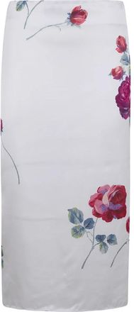 N&deg;21 Canvas Midi Rok - Dames - Midirokken - Veelkleurig - M - Rokken