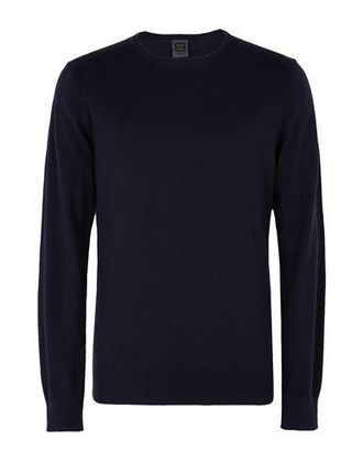 8 by YOOX COTTON-CASHMERE BLEND BASIC CREW-NECK JUMPER