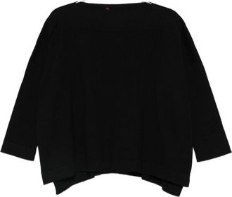 Daniela Gregis Womens Cotton Boat-Neck Sweater