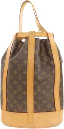 Louis Vuitton Pre-owned Randonnee PM Rugzak - Dames - Vintage Tas - Bruin - ONE Size - Vintage