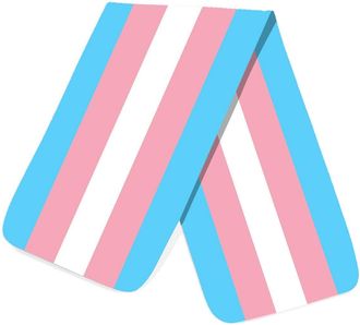 Bang Tidy Clothing LGBT Gay Pride Rainbow Scarf Transexual Winter Clothing Gifts for Her Him