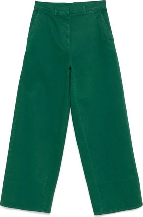N°21 Pantaloni in twill - Verde