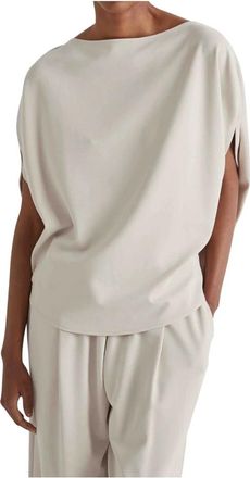 Meimeij Mujer, Blusas y Camisas, Beige, Talla: M