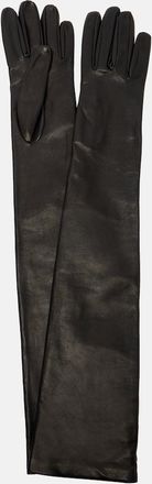 Nour Hammour Leather gloves