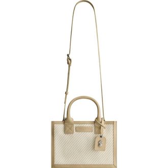 Tommy Bahama Soft Woven Modern Tote in Tan/white at Nordstrom