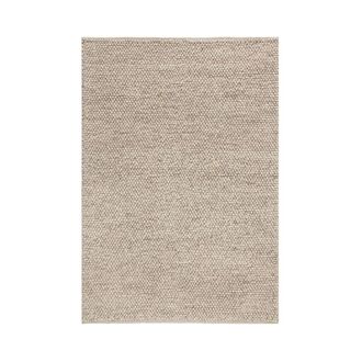 Flair Rugs Alfombra de lana efecto burbuja beige 80x150cm