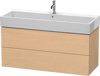 Duravit Duravit L-cube Mueble Bajo Lavabo Suspendido, 2 Cajones