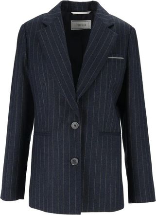 PESERICO Giacca - Dames - Blazers - Blauw - XL - Jassen