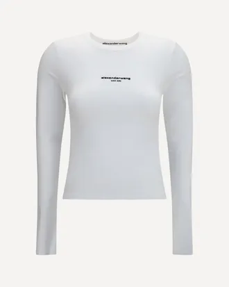 Alexander Wang Logo T-shirt Female S