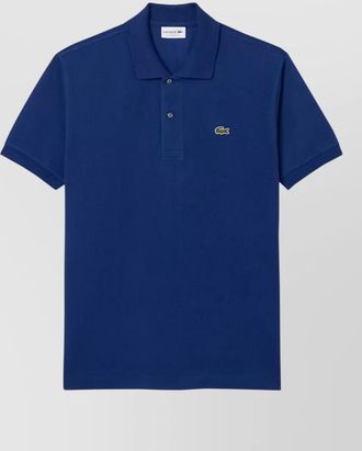 Lacoste straight cut polo shirt short sleeves