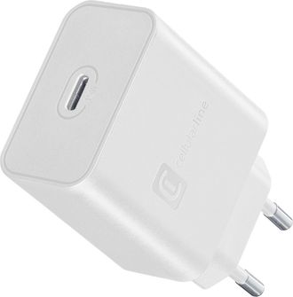 OEM Cellularline Super Fast Charger Pd 45w Cargador De Bater&iacute;as De Red Usb-c De 45w