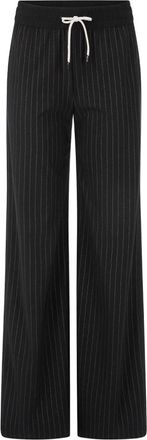 Marc Cain Broeken, Dames, Zwart, XL, Wijde broek