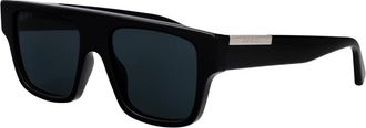 Gucci Gg 1960S Zonnebril - unisex - Zonnebrillen - Zwart - 53 MM - Accessoires