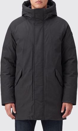 Moose Knuckles Knee-Length Windproof Parka in Recycled Polyester
