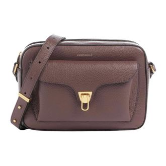 Coccinelle Beat Soft Large Crossbody Bag - Dames - Tassen - Bruin - Maat: ONE Size Leer