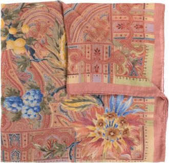 Etro Accessoires, Dames, Veelkleurig, ONE Size, Kasjmier, Sjaal met print