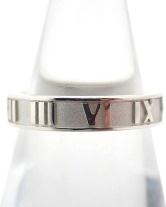 Tiffany & Co. Sterling Silver 925 Band Ring (Pre-Owned)