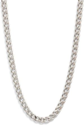 CHILD OF WILD Rhapsody Cuban Chain Necklace in Silver at Nordstrom