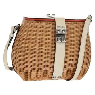 Prada Borsa a tracolla vintage Pre-owned - - Pre-owned - Donna - Beige - ONE SIZE