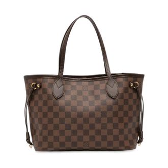 Louis Vuitton Pre-owned Tote Bags, female, Brown, Size: ONE SIZE Pre-owned Leather Tote Bag