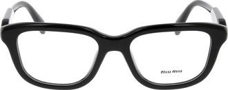 Miu Miu Optical Frame - unisex - Brillen - Zwart - ONE Size - Accessoires
