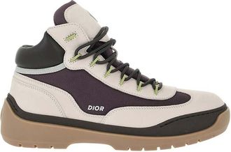 Dior Multi Color Logo Hiking Boots