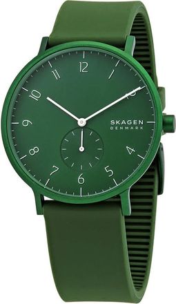Skagen Aaren Quartz Green Dial Mens Watch SKW6545