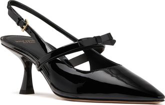 Kate Spade New York carolina pointed toe slingback mary jane pump in Black at Nordstrom, Size 8.5